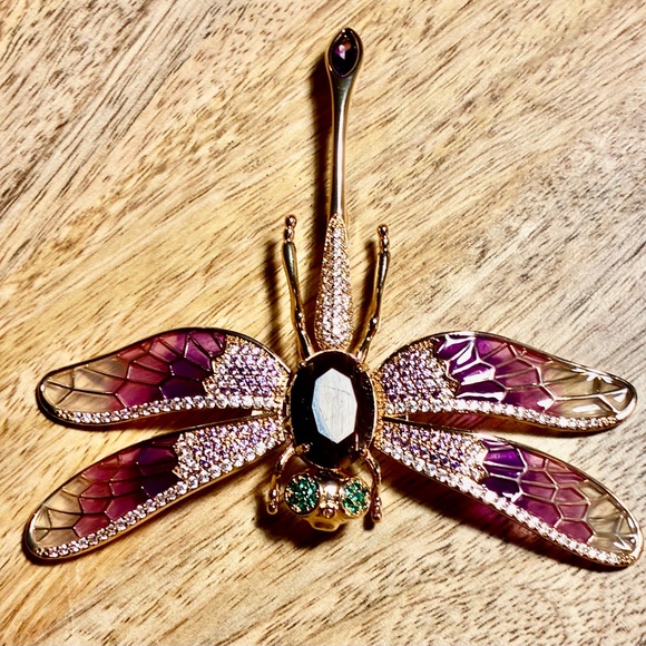 Piper K Statement Dragonfly Brooch-New - Picture 4 of 7